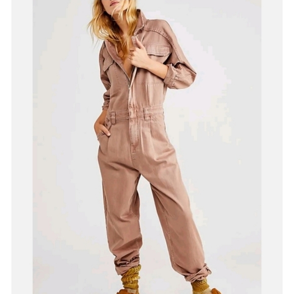 Free People Mauve Jumpsuit - Picture 11 of 11